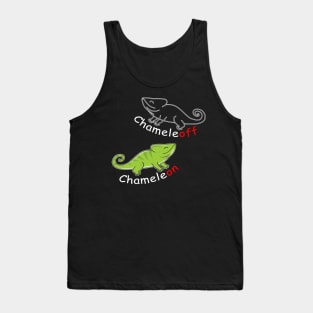 Chameleoff Chameleon Fun Design Tank Top